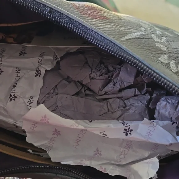 Floral Flamingo Print Women's Bag..ANUSHKA AWESOME NWT AND STUFFNG - Picture 12 of 12